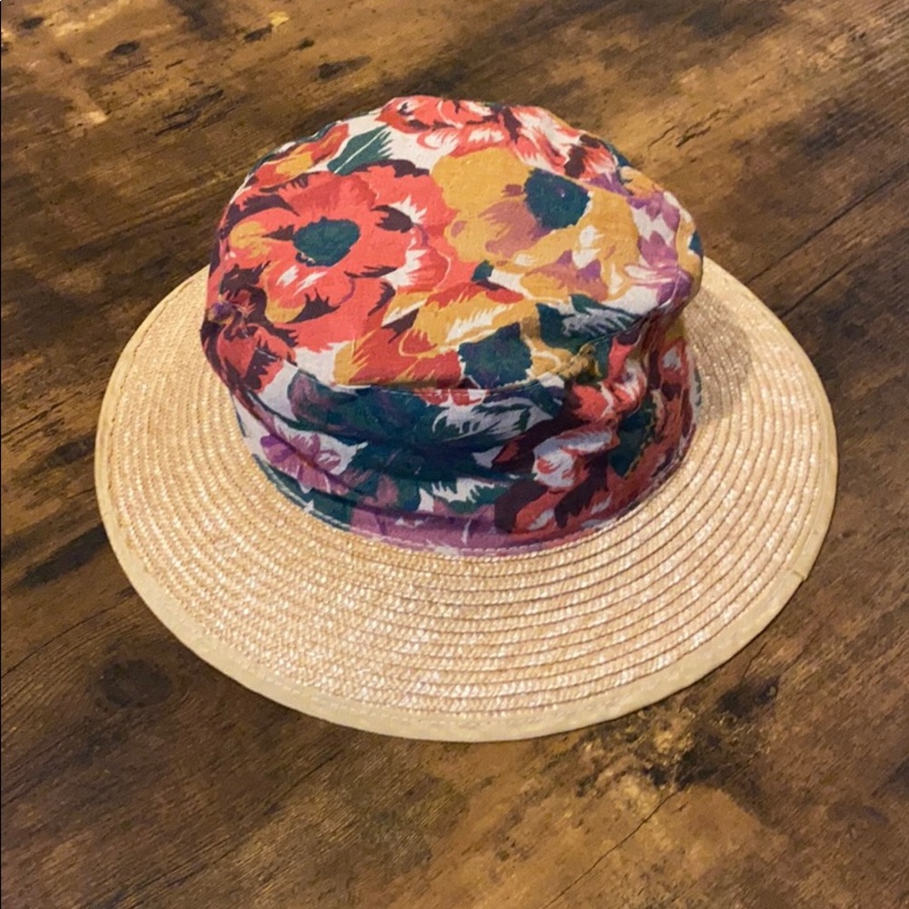 Compagnie internationale Express floral beach hat